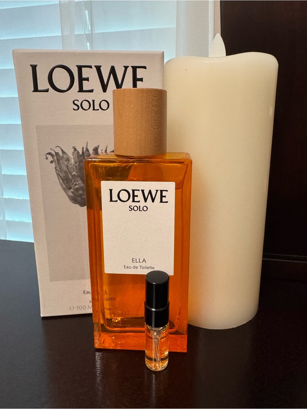 Loewe Solo Ella Eau de Toilette perfume 
3 ml. travel size